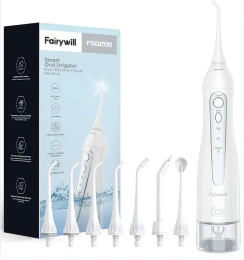 Load image into Gallery viewer, Water Flossers For Teeth, Oral Irrigator Rechargeable Portable Dental 3 Modes Water Tank for Teeth 300ML Waterproof Teeth Cleaner
