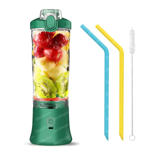 Load image into Gallery viewer, Portable Electric Juicer Fruit Mixers 600ML Blender with 4000mAh USB Rechargeable Smoothie Mini Blender Multifunction Machine
