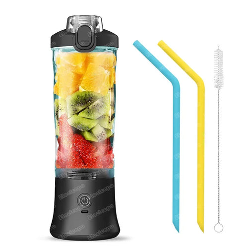 Load image into Gallery viewer, Portable Electric Juicer Fruit Mixers 600ML Blender with 4000mAh USB Rechargeable Smoothie Mini Blender Multifunction Machine
