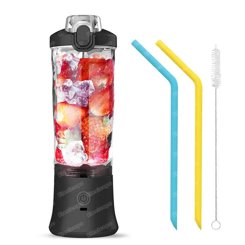 Load image into Gallery viewer, Portable Electric Juicer Fruit Mixers 600ML Blender with 4000mAh USB Rechargeable Smoothie Mini Blender Multifunction Machine
