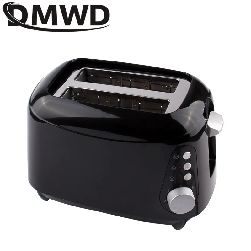 DMWD Electric Toaster Automatic Bread Baking Machine Toast Sandwich Grill Oven Maker 2 Slices Household For Breakfast 900W UK