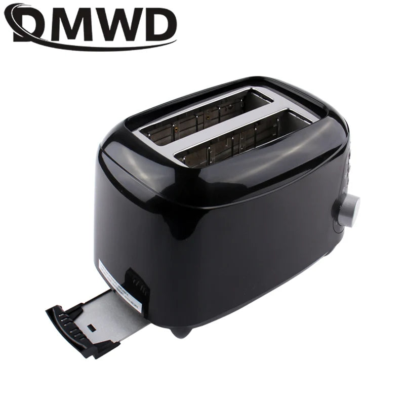 DMWD Electric Toaster Automatic Bread Baking Machine Toast Sandwich Grill Oven Maker 2 Slices Household For Breakfast 900W UK