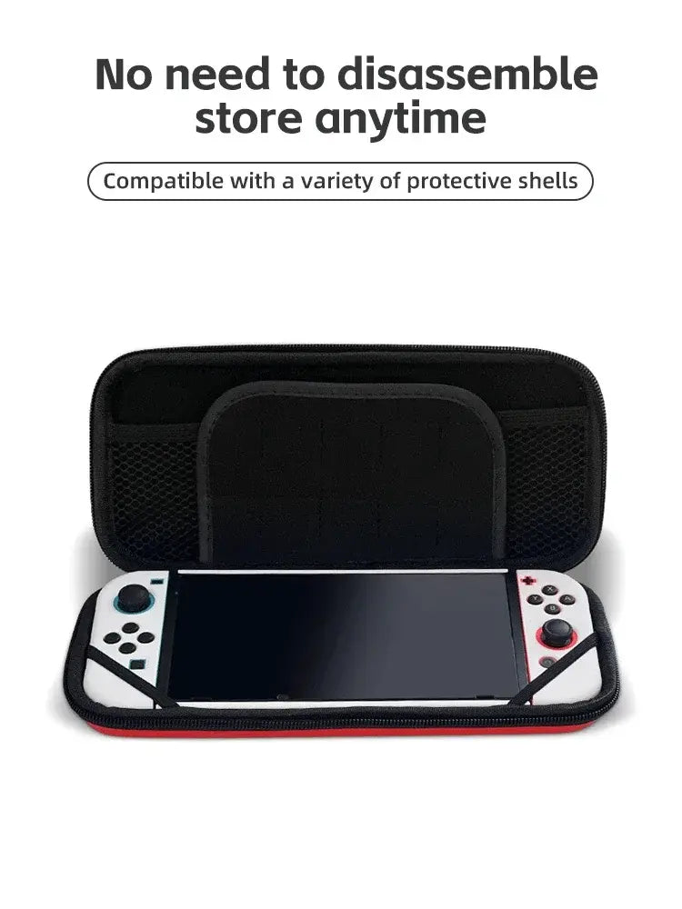 DATA FROG Portable Storage Bag For Nintendo Switch Waterproof Case Hard Shell NS Console Nintend Switch Carrying Case